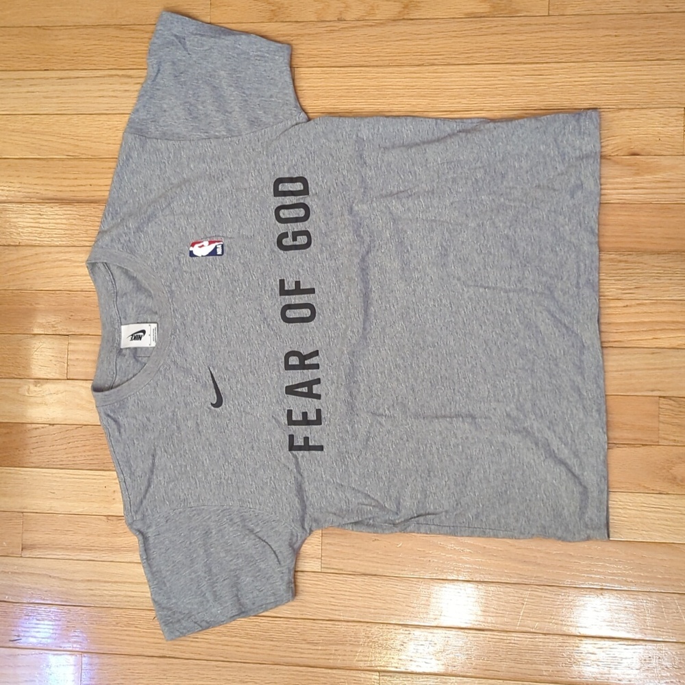 Fear of God x Nike X NBA warm up t shirt